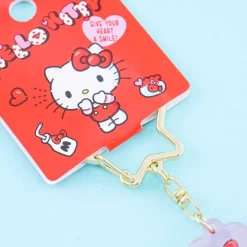 Hello Kitty Heart Cloud Charm With Star Clip