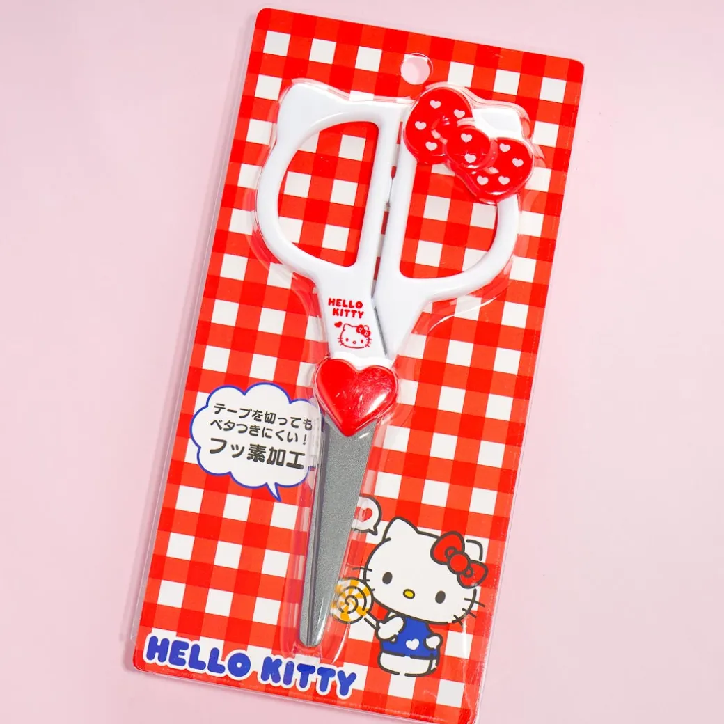Hello Kitty Heart Ribbon Scissors