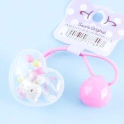 Hello Kitty Heart Shaped Hair Tie