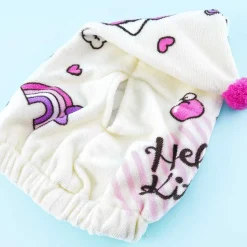 Hello Kitty Heart Towel Cap