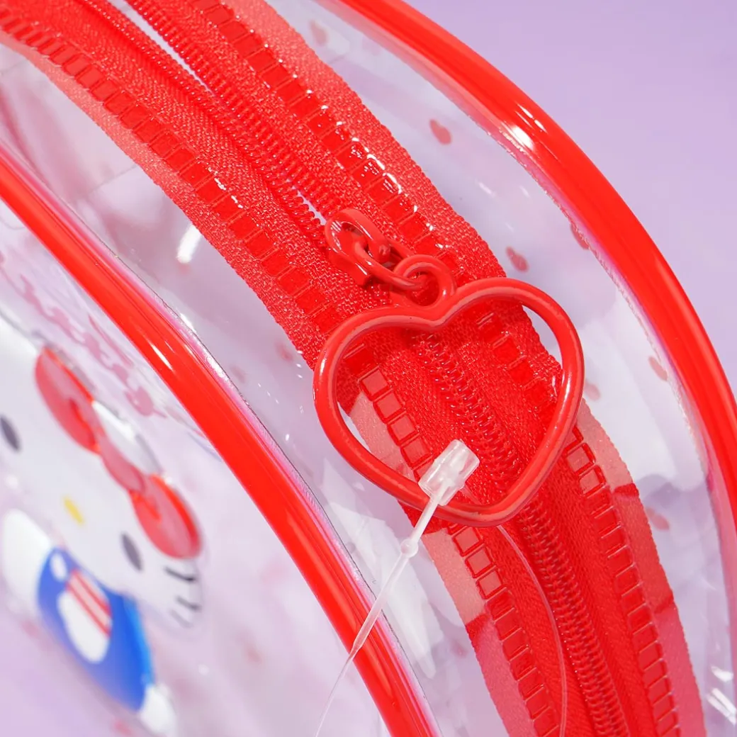 Hello Kitty Hearts Overload Clear Pouch