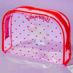 Hello Kitty Hearts Overload Clear Pouch