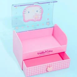 Hello Kitty Houndstooth Accessory Drawer Box