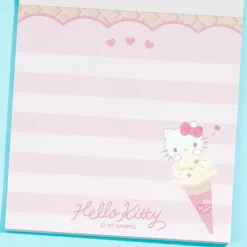 Hello Kitty Ice Cream Party Memo Pad