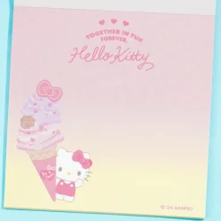 Hello Kitty Ice Cream Party Memo Pad