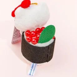 Hello Kitty Ikura Sushi Roll Plushie Charm