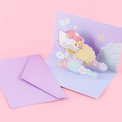 Hello Kitty In A Kimono Pop-Up Greeting Card