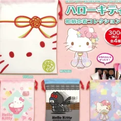 Hello Kitty Japanese Drawstring Pouch Gachapon