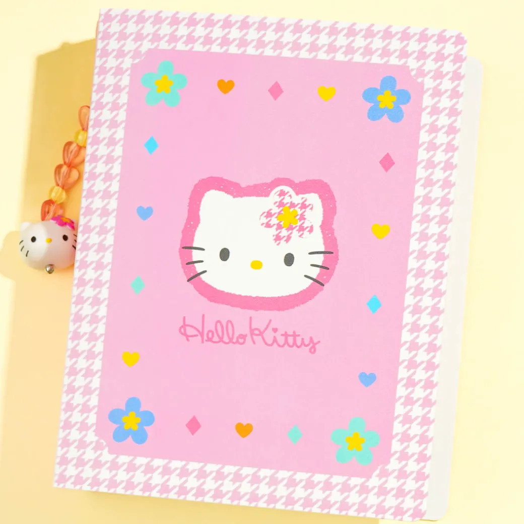 Hello Kitty Kaohana Card Binder With Charm