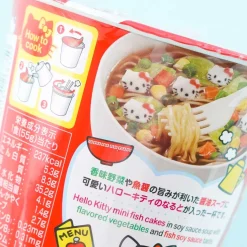 Hello Kitty Kawaii Soy Sauce Noodle Cup
