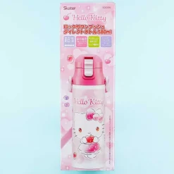 Hello Kitty Kirakira Sweets One-Push Water Bottle