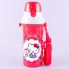Hello Kitty Lace & Argyle One-Push Water Bottle
