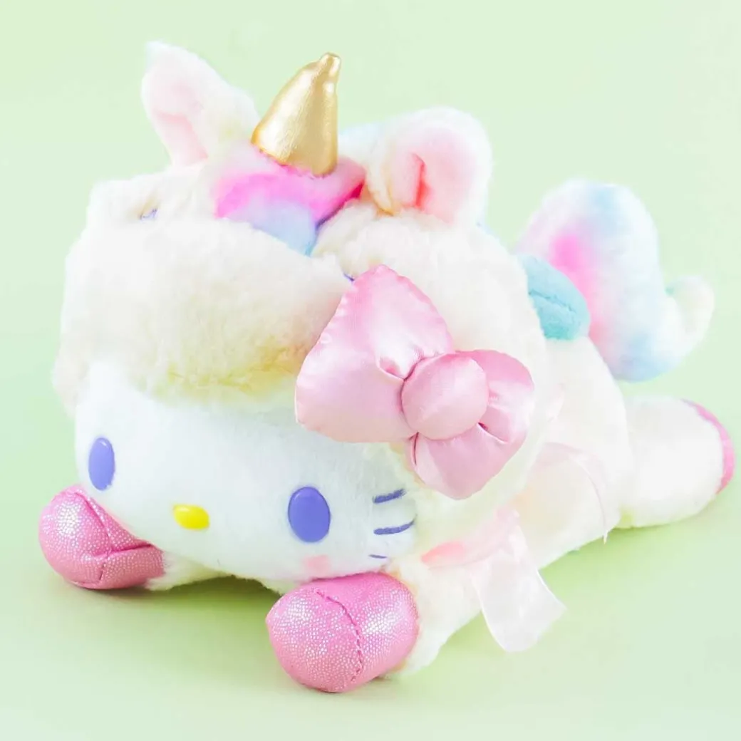 Hello Kitty Lying Unicorn Plushie - Medium