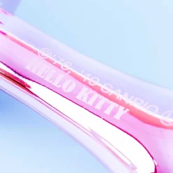 Hello Kitty Metallic Die-Cut Hairbrush