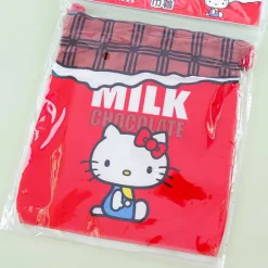 Hello Kitty Milk Chocolate Drawstring Bag