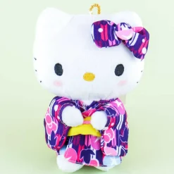 Hello Kitty Morning Glory Yukata Plush Charm