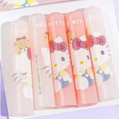 Hello Kitty Mugyutto Pencil Cap Set - 5 pcs