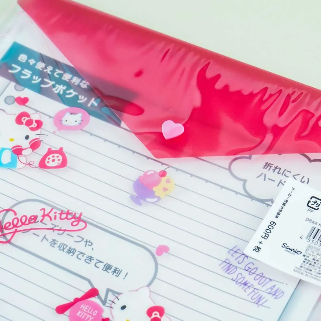 Hello Kitty Multi-Pocket A4 File Folder
