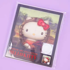 Hello Kitty Museum Art Collection Sliding Puzzle - Mona Lisa