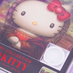Hello Kitty Museum Art Collection Sliding Puzzle - Mona Lisa