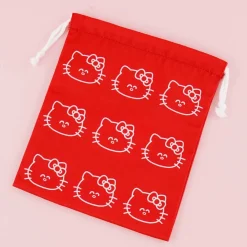 Hello Kitty Oekaki-San Drawstring Pouch
