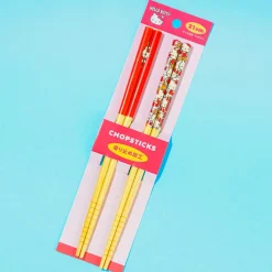 Hello Kitty Overload Bamboo Chopsticks Set - 2 pairs