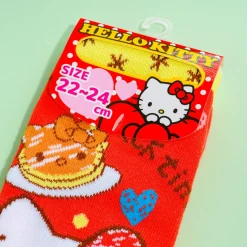 Hello Kitty Pancake Love Jacquard Socks