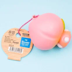 Hello Kitty Peach Squishy Charm