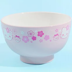 Hello Kitty Pink Sakura Soup Bowl