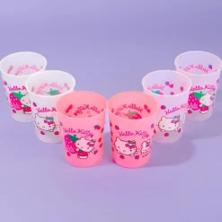 Hello Kitty Pink Strawberry Drinking Cup Set - 2 pcs