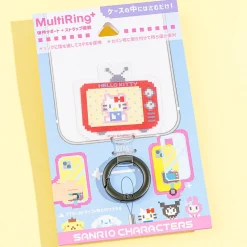 Hello Kitty Pixel TV Multi-Ring Clasp for Smartphone