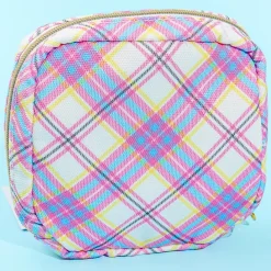 Hello Kitty Plaid Pouch