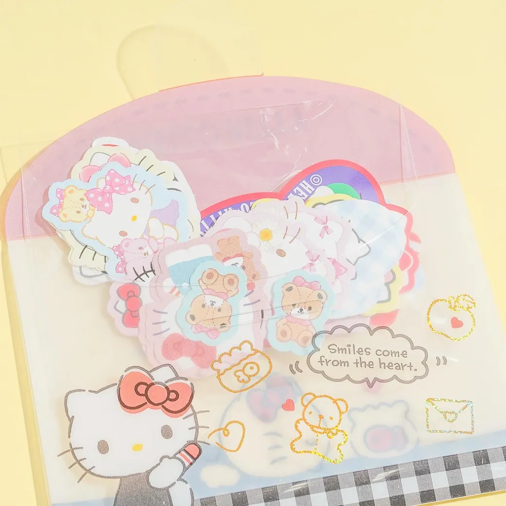 Hello Kitty Playful Sticker Set With Case