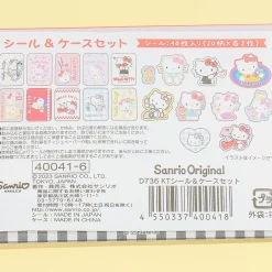 Hello Kitty Playful Sticker Set With Case