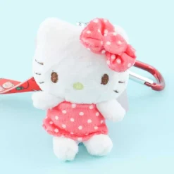 Hello Kitty Plushie Bag Charm With Wrist Strap
