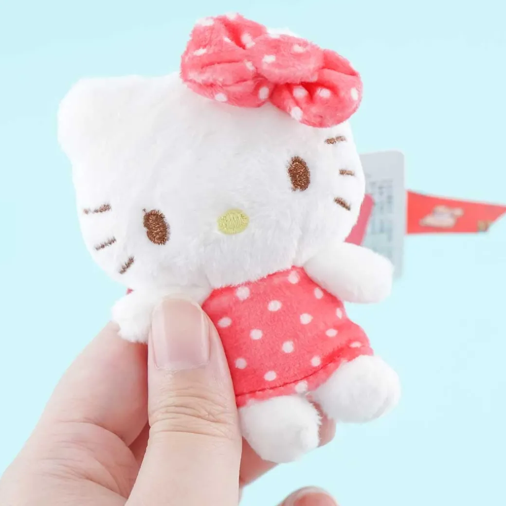 Hello Kitty Plushie Bag Charm With Wrist Strap