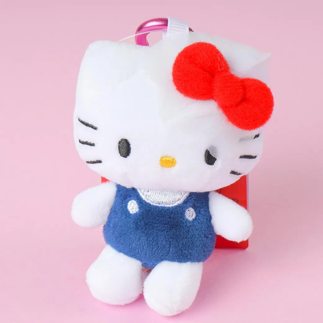 Hello Kitty Plushie Charm With Heart Carabiner