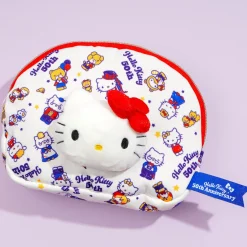Hello Kitty Plushie Face Pouch