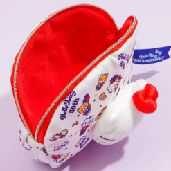 Hello Kitty Plushie Face Pouch