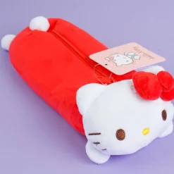 Hello Kitty Plushie Roll Pen Case