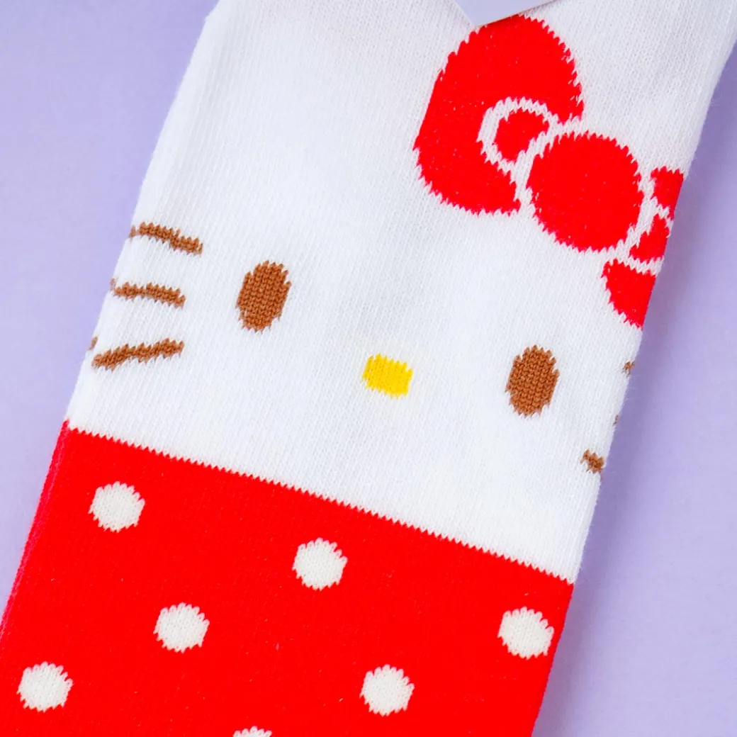 Hello Kitty Polka Dot Ankle Socks