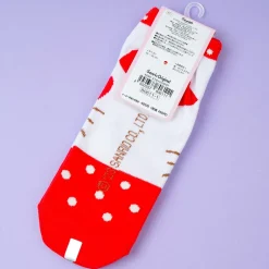 Hello Kitty Polka Dot Ankle Socks