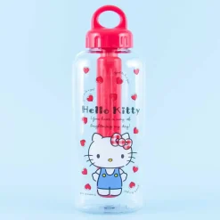 Hello Kitty Red Hearts Water Bottle With Cold Insulation Stick