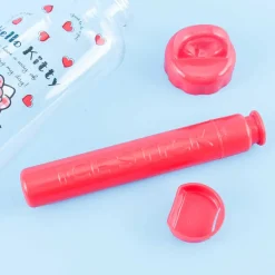 Hello Kitty Red Hearts Water Bottle With Cold Insulation Stick