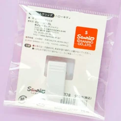 Hello Kitty Relaxing Acrylic Clip