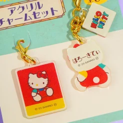 Hello Kitty Retro Acrylic Charm Set - 2 pcs