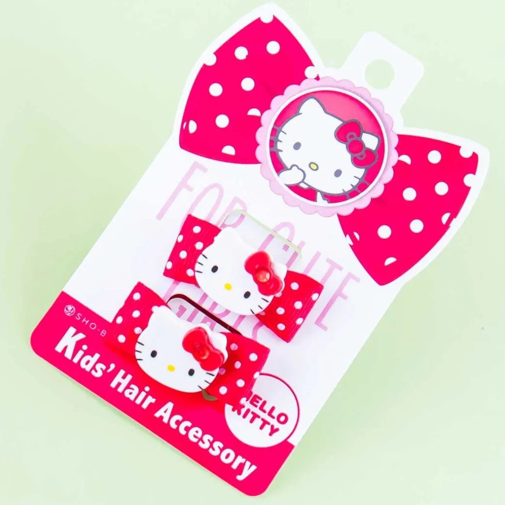 Hello Kitty Ribbon Hair Tie Set