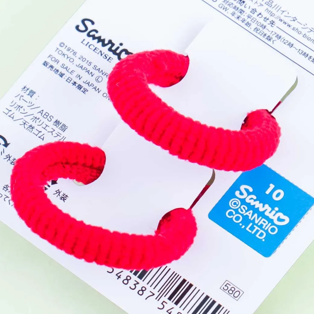 Hello Kitty Ribbon Hair Tie Set