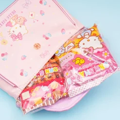 Hello Kitty Ribbons & Fruits Shoulder Bag With Snacks