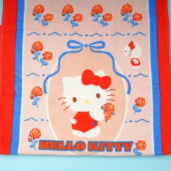 Hello Kitty Roses Face Towel